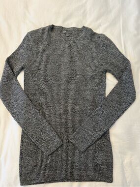 ASOS Men's Gray Crewneck Knit Sweater